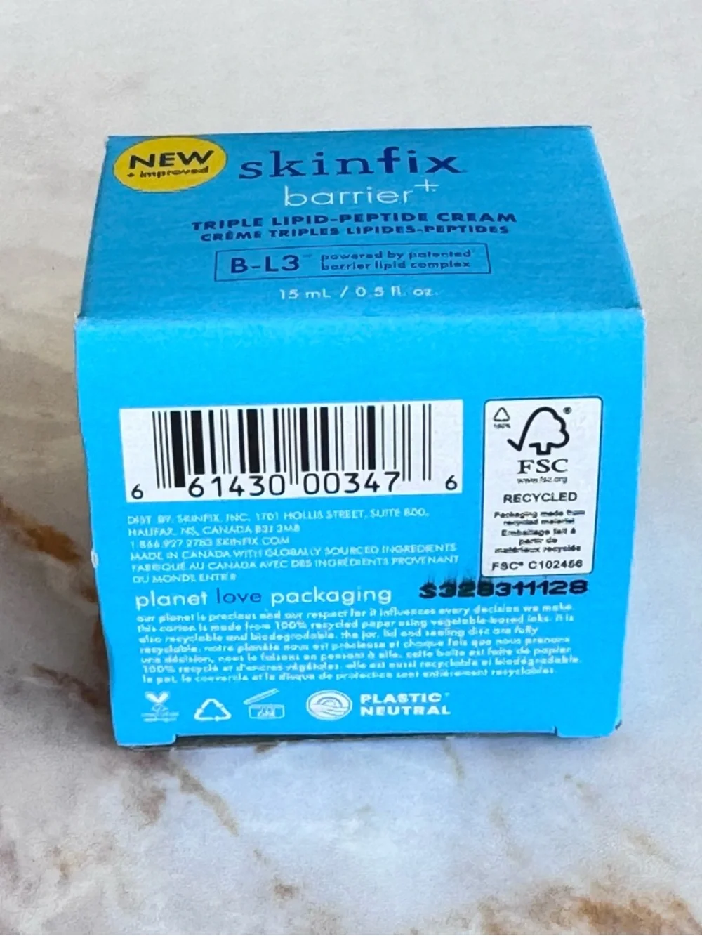 Skinfix Barrier+ Triple Lipid-Peptide Cream NIB